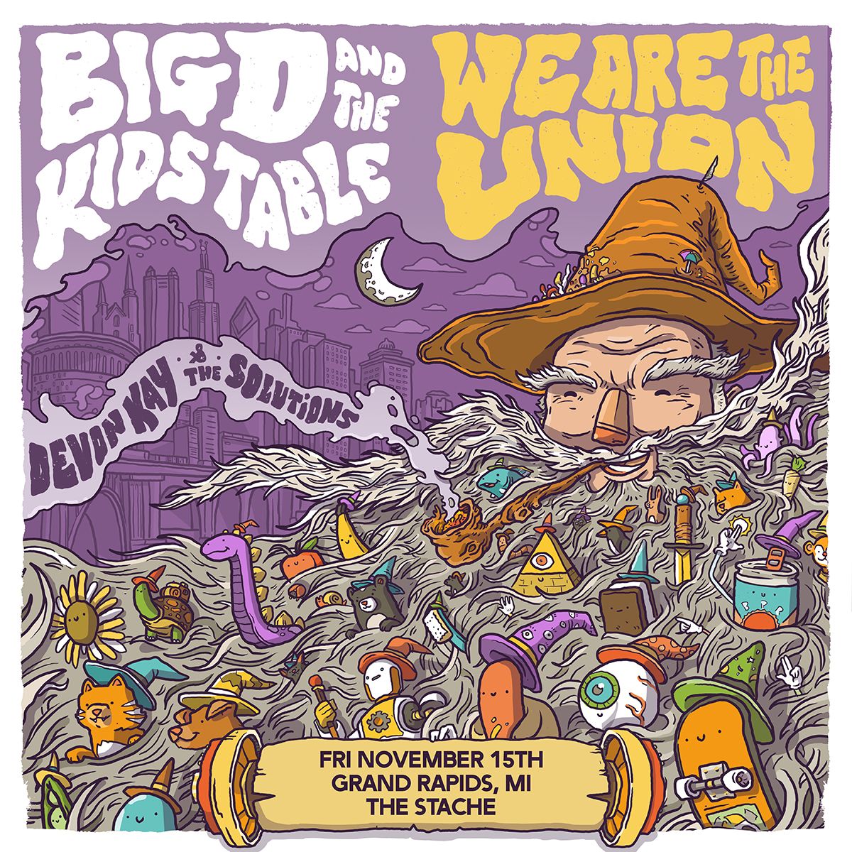 Big D And The Kids Table with We Are The Union