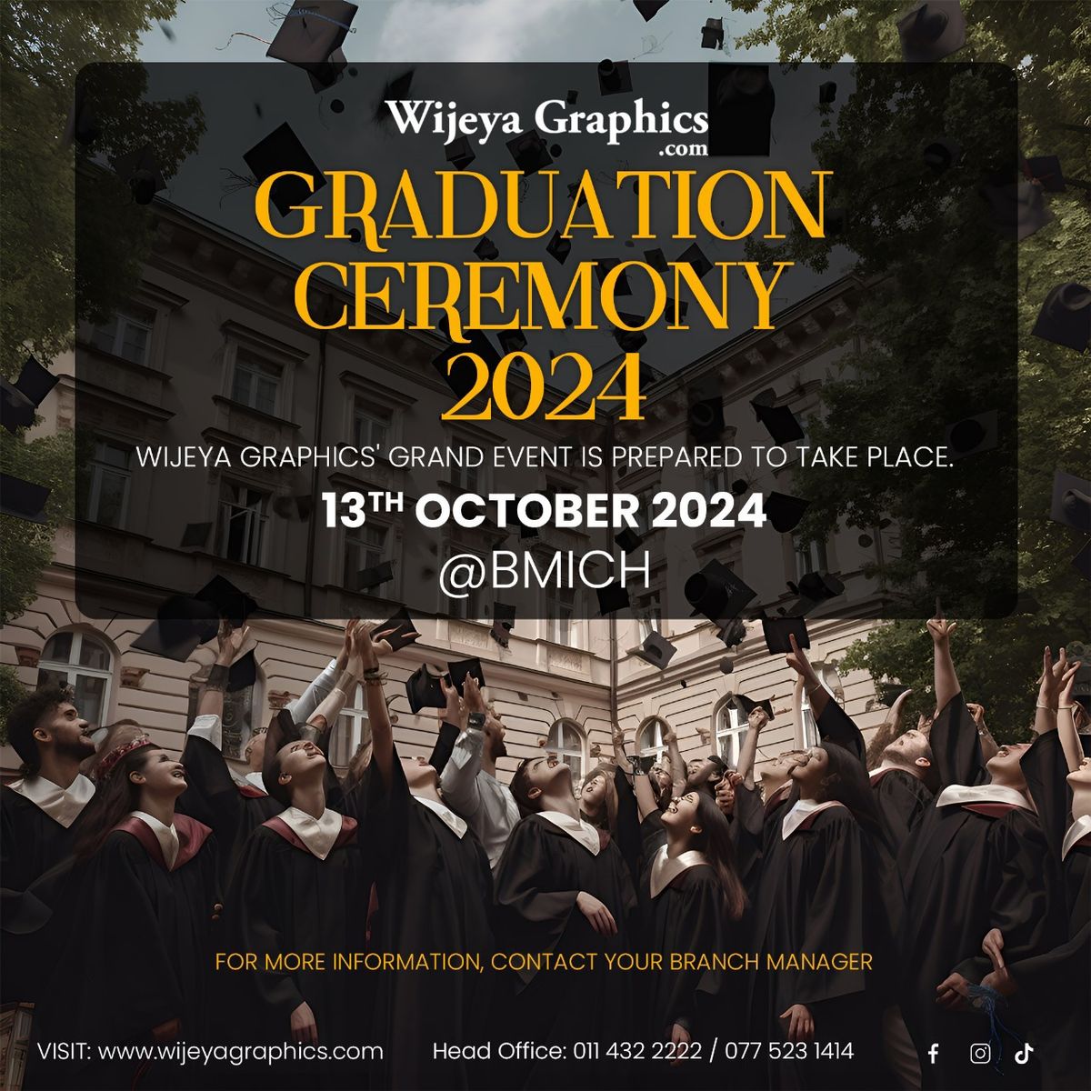 Wijeya Graphics Graduation Ceremony 2024