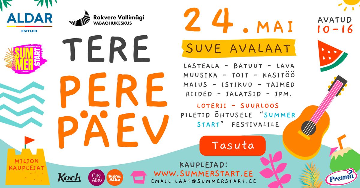 TERE PEREP\u00c4EV 2025 - 24.mai @ Rakvere Vallim\u00e4gi (Tasuta) 