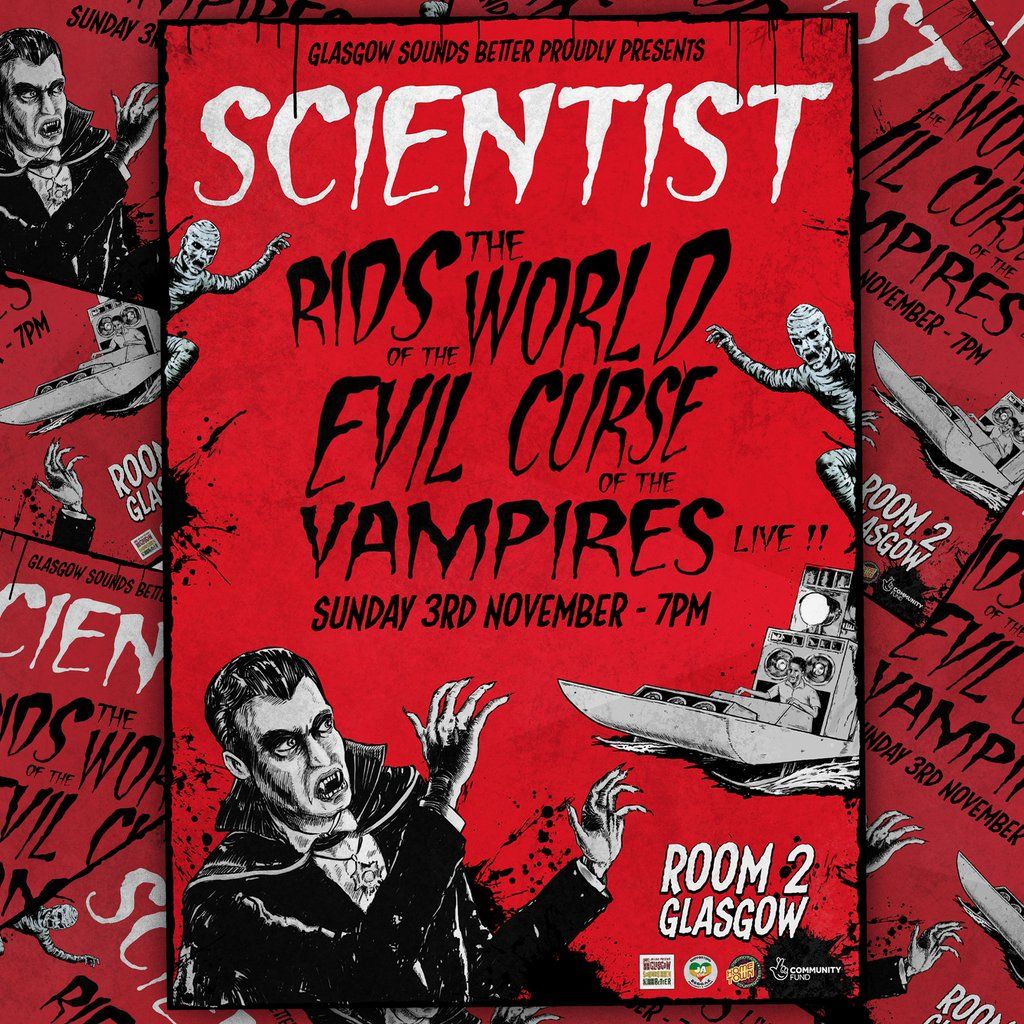 Scientist Rids the World of the Evil Curse of the Vampires LIVE