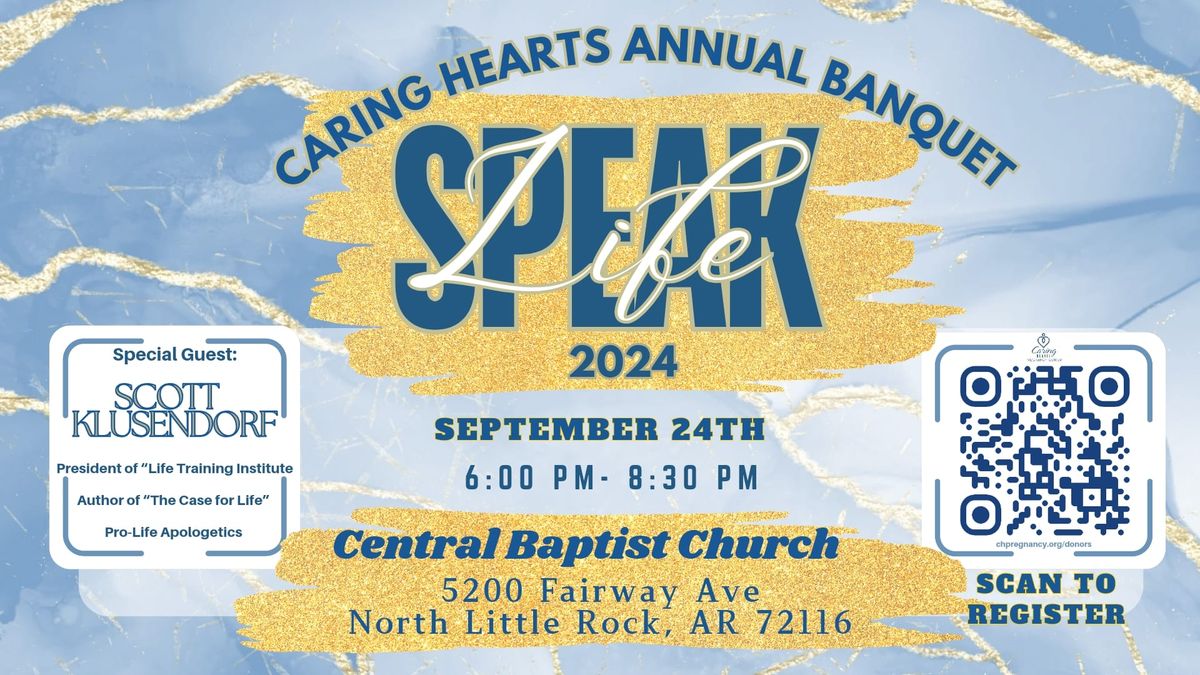 Annual Banquet benefitting Caring Hearts Pregnancy Center