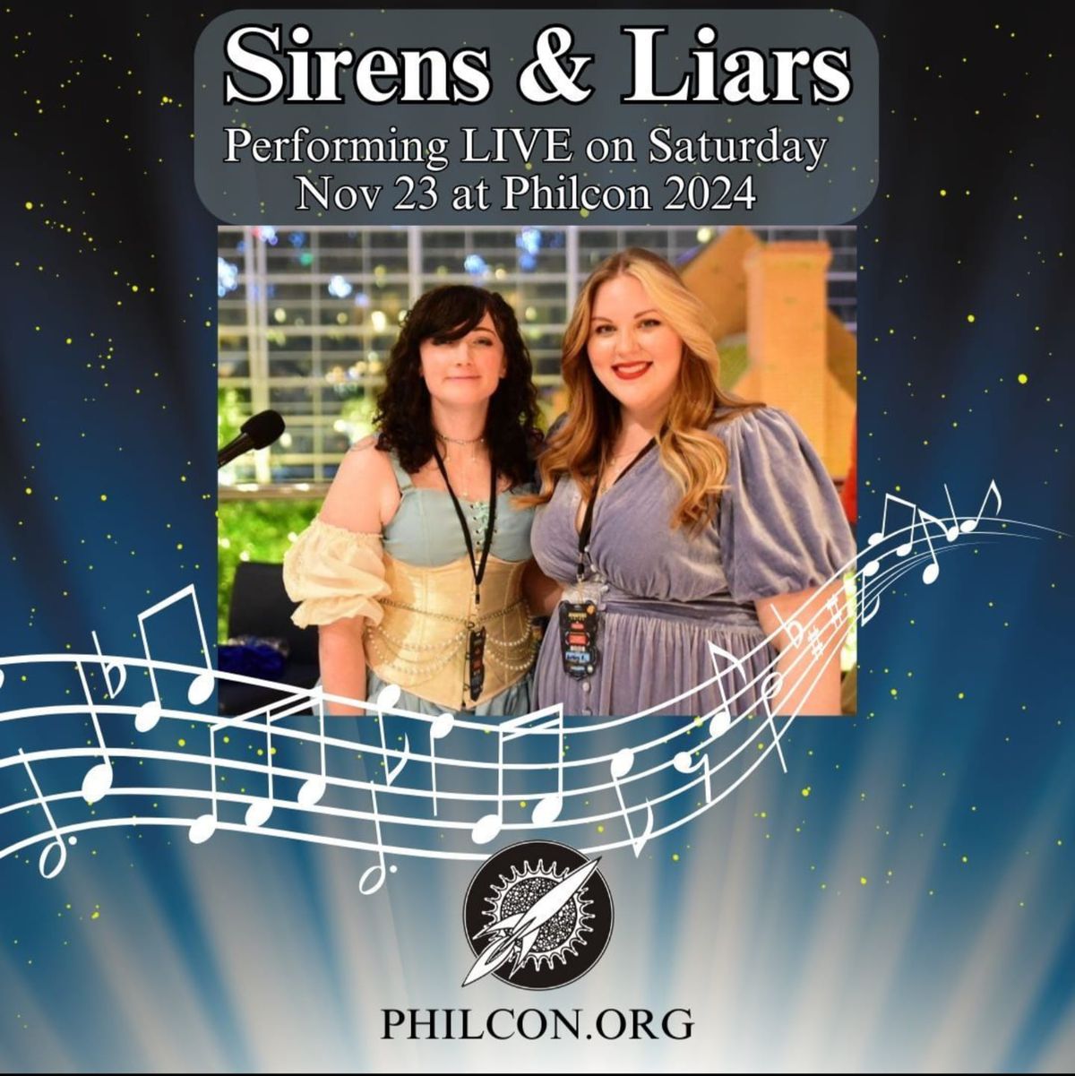 Sirens & Liars at Philcon