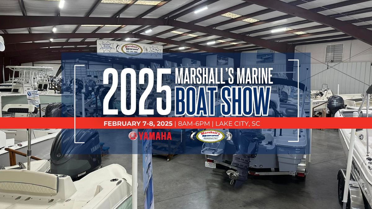 2025 Marshall's Marine Boat Show