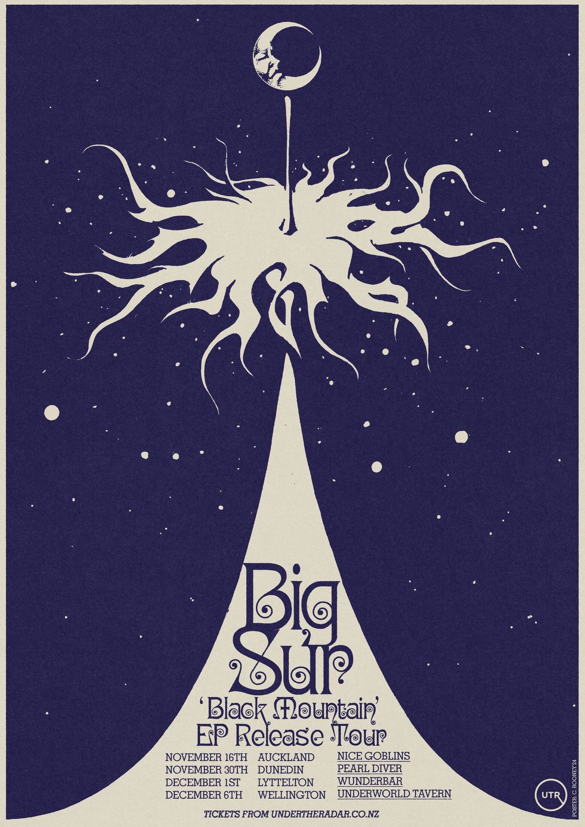 Big Sur 'Black Mountain' EP Release Tour (Dunedin)