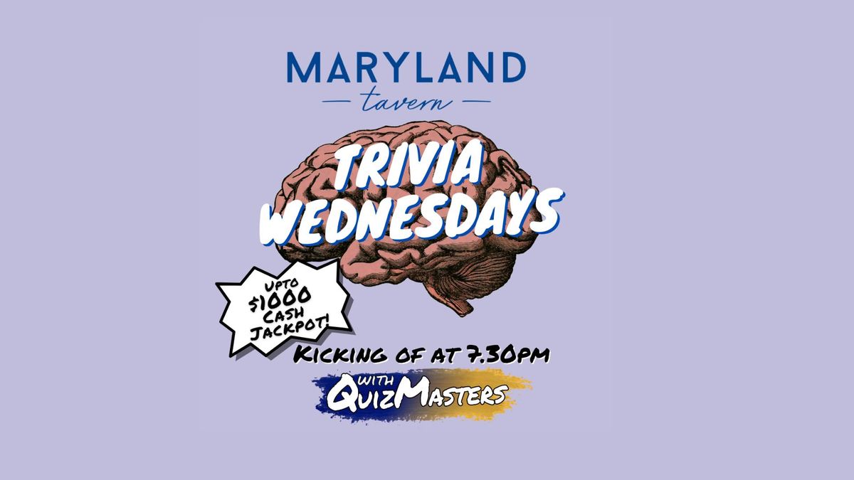 Wednesday Night Trivia - Maryland Tavern