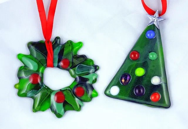 Fused Glass Ornament