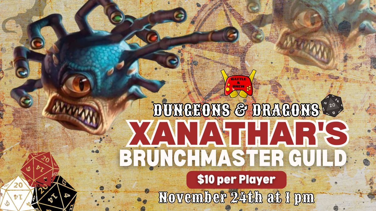 Dungeons & Dragons: Xanathar's Brunchmaster Guild