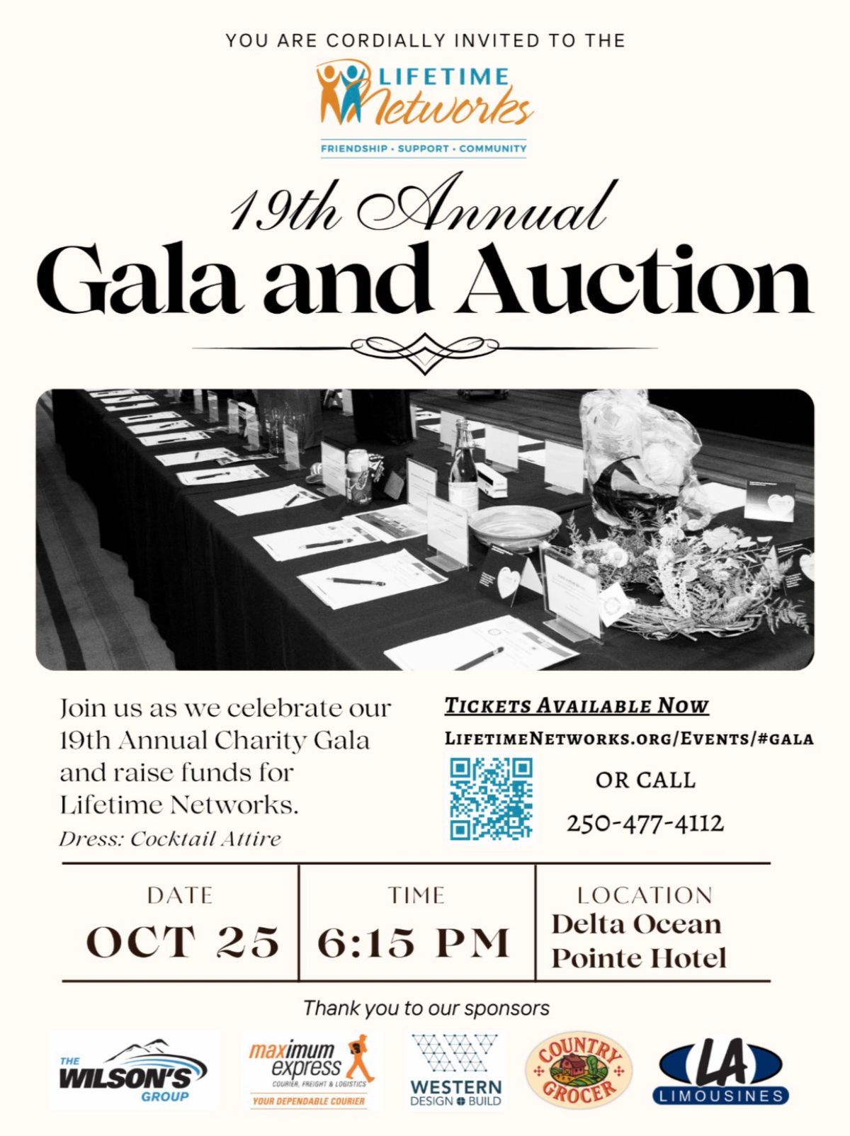 Lifetime Networks 19th Annual Gala & Auction