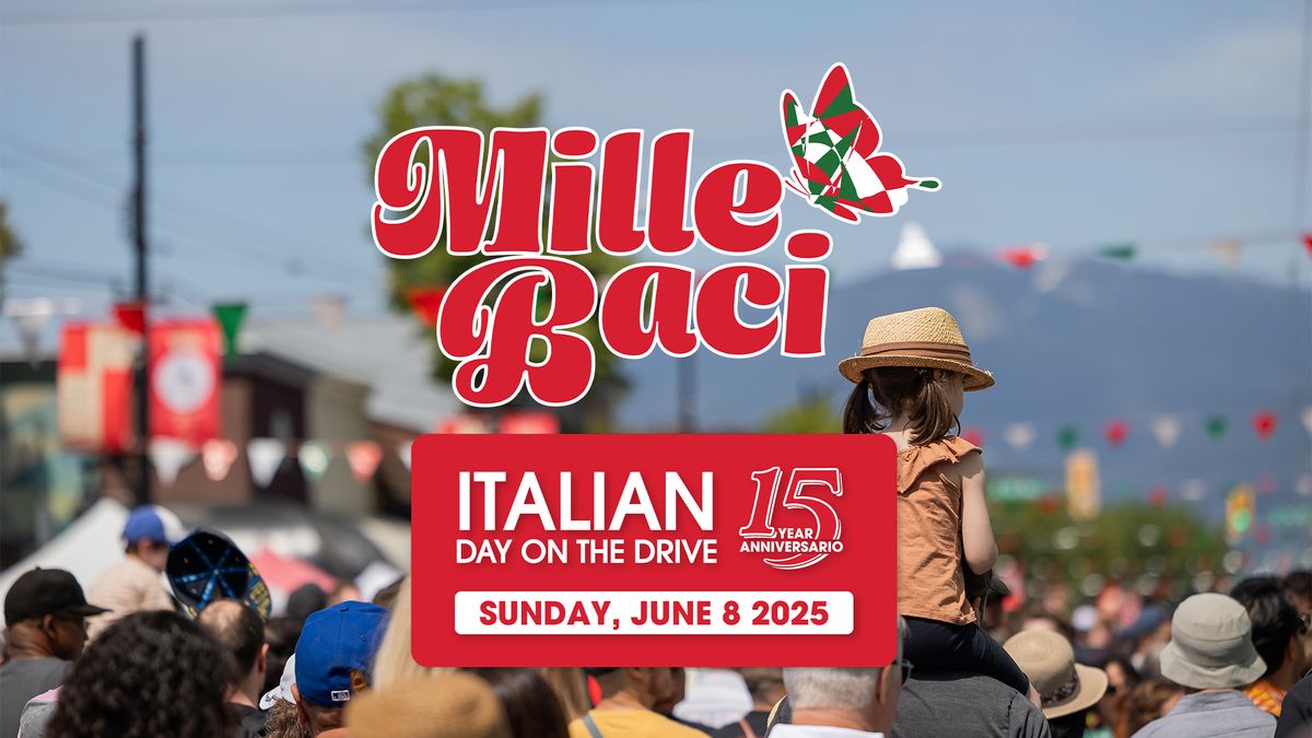 ITALIAN DAY ON THE DRIVE | SUNDAY, JUNE 8 2025 | NOON \u2013 8:00 PM