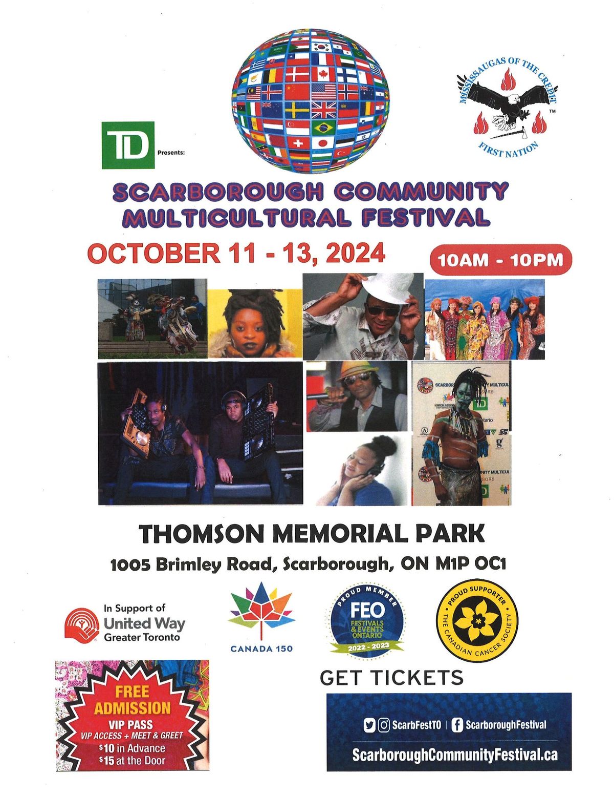 6th Annual Scarborough - Toronto Community Multicultural Festival