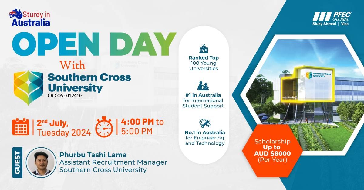 Open Day with Southern Cross University at PFEC Global - Dhanmondi Office