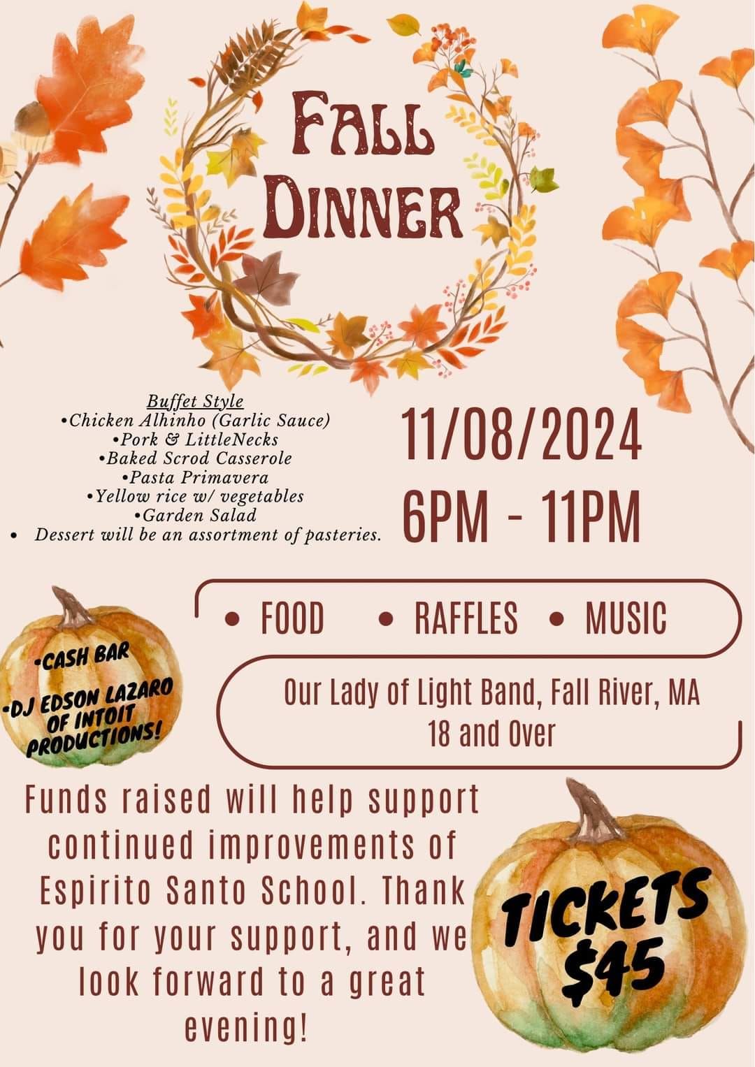 Fall Dinner Dance