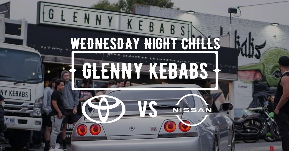 NISSAN VS TOYOTA NIGHT - Glenny Kebabs