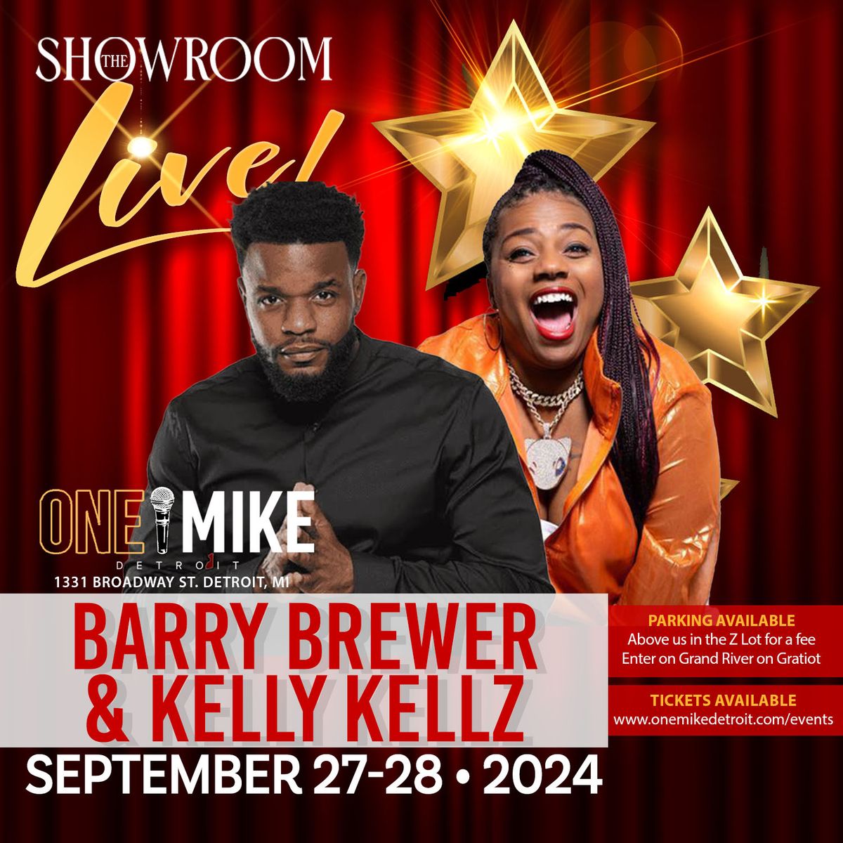 Barry Brewer & Kelly Kellz at One Mike Detroit