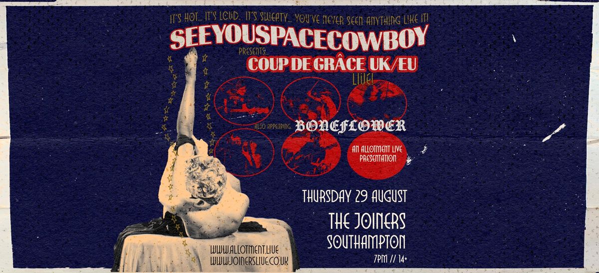 SeeYouSpaceCowboy \u2022 The Joiners, Southampton \u2022 29.08.24