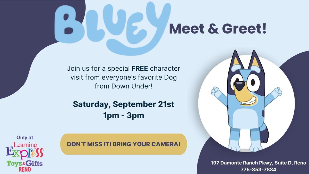 Bluey Meet and Greet