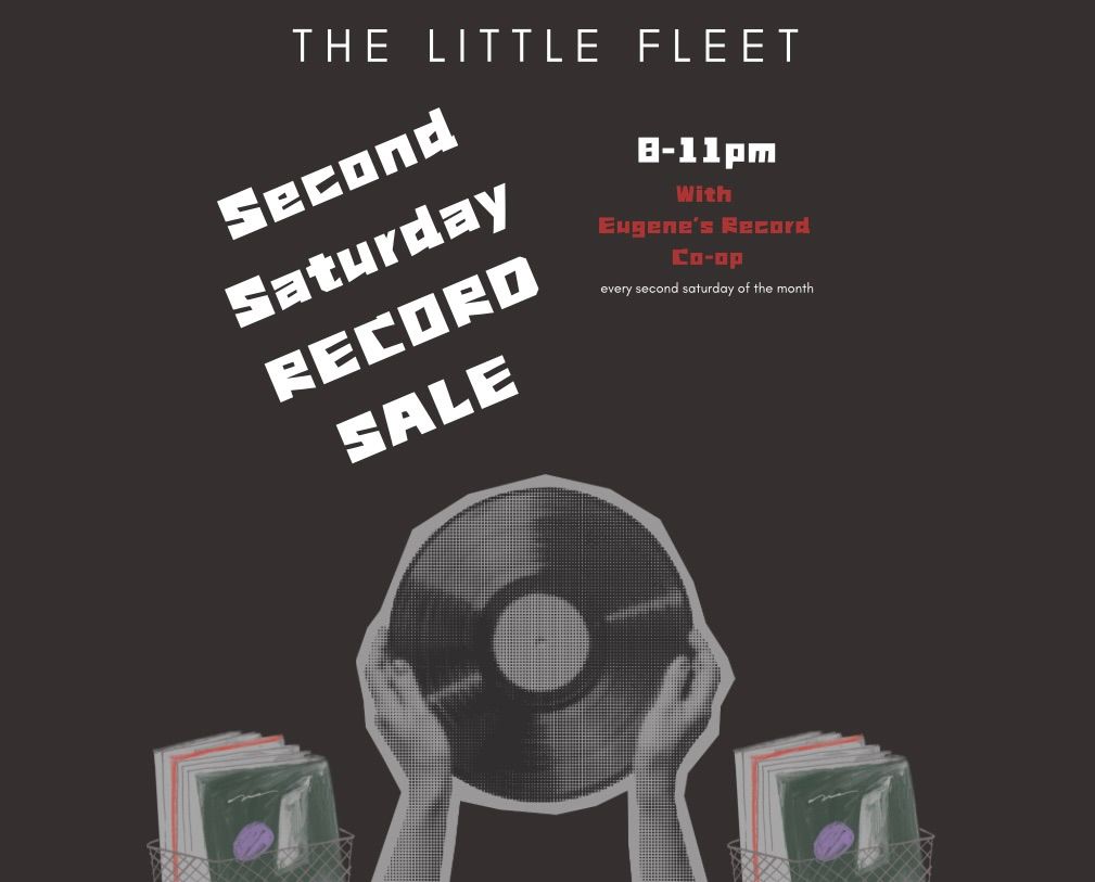 Second Saturday vinyl sale w\/ Eugene\u2019s Record Co-op