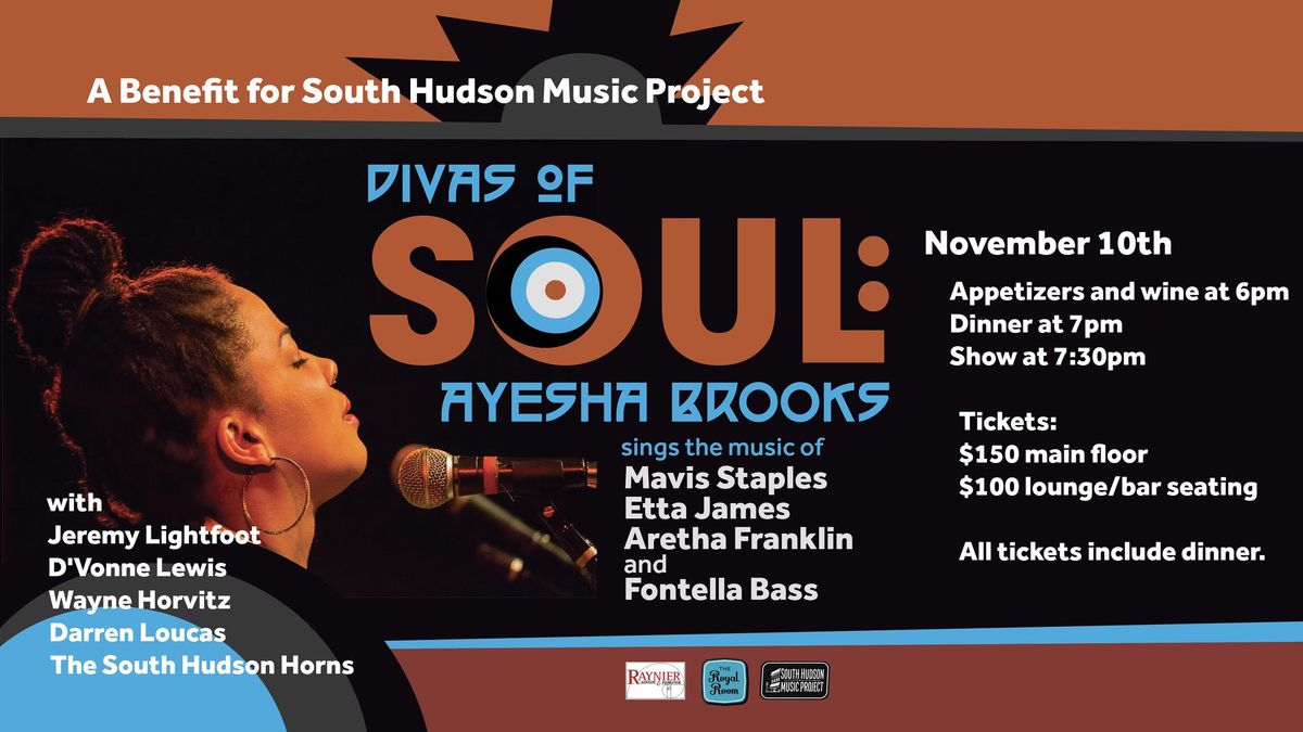 Divas of Soul A Benefit for the South Hudson Music Project