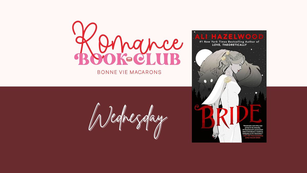 BVM Romance Book Club - Wednesday