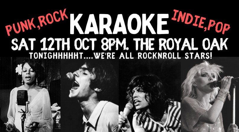 Rock'n'Roll Karaoke...at The Oak