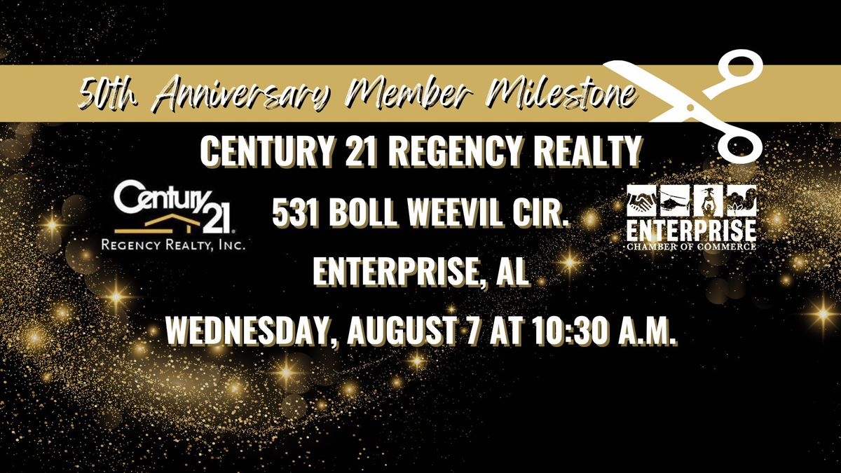 Century 21 Regency Realty's 50th Anniversary Member Milestone Celebration