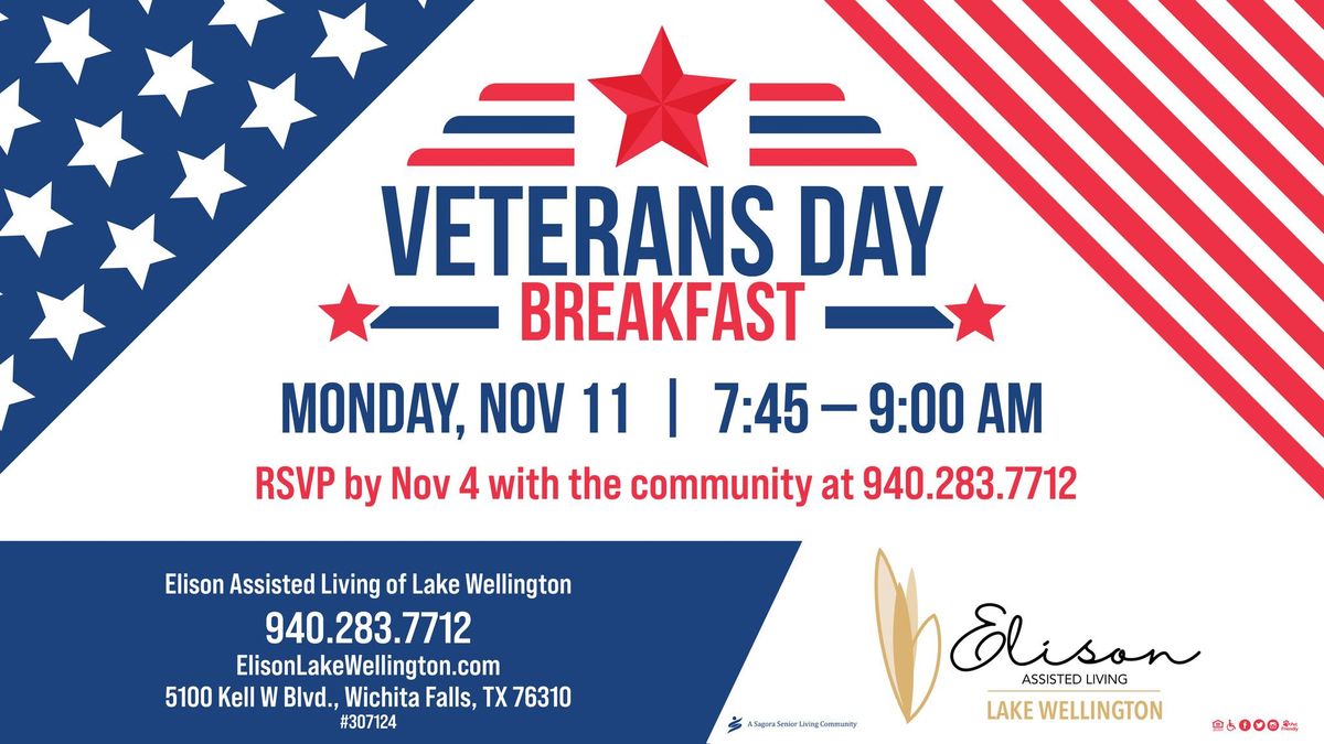 Veterans Day Breakfast 