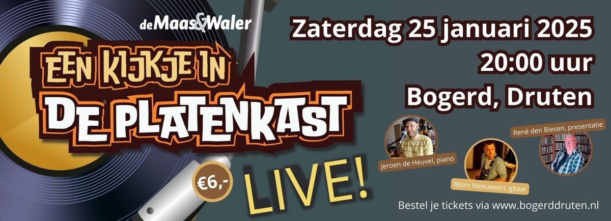 Een kijkje in de platenkast - live!