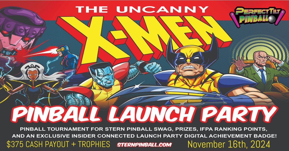 PTP - X-MEN PINBALL LAUNCH PARTY