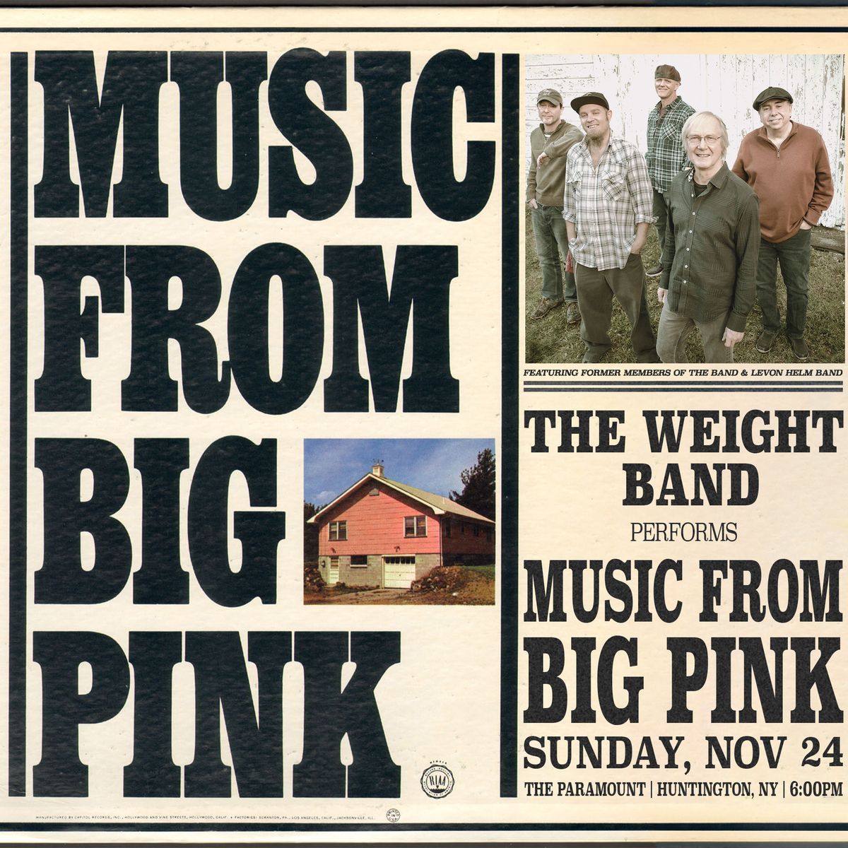 The Weight Band - Performs Music from Big Pink