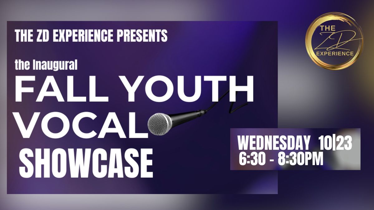 Fall Youth Vocal Showcase