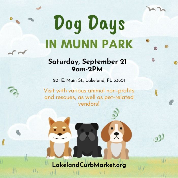 Dog Days in Munn Park