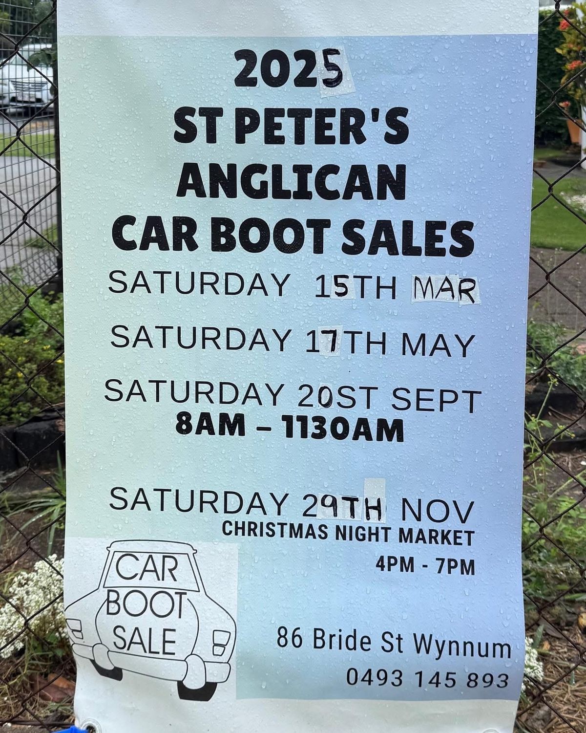 March Car Boot Sale 