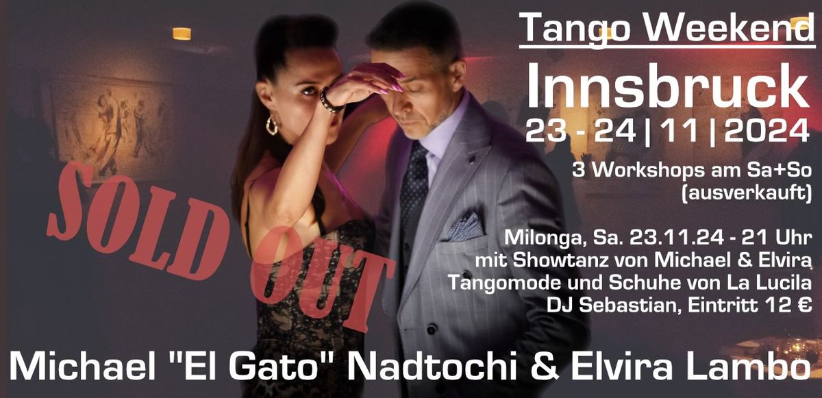 Tango Weekend Innsbruck mit Michael Nadtochi & Elvira Lambo