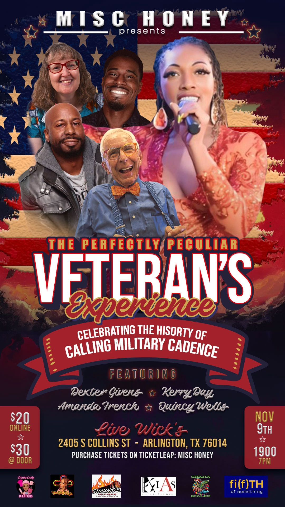 Misc Honey Presents: The Perfectly Peculiar Veterans Experience