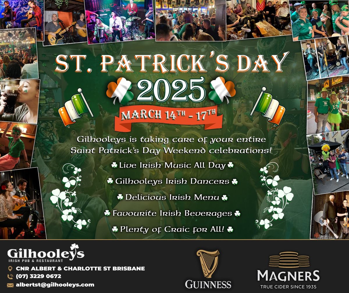 Saint Patrick's Day at Gilhooleys