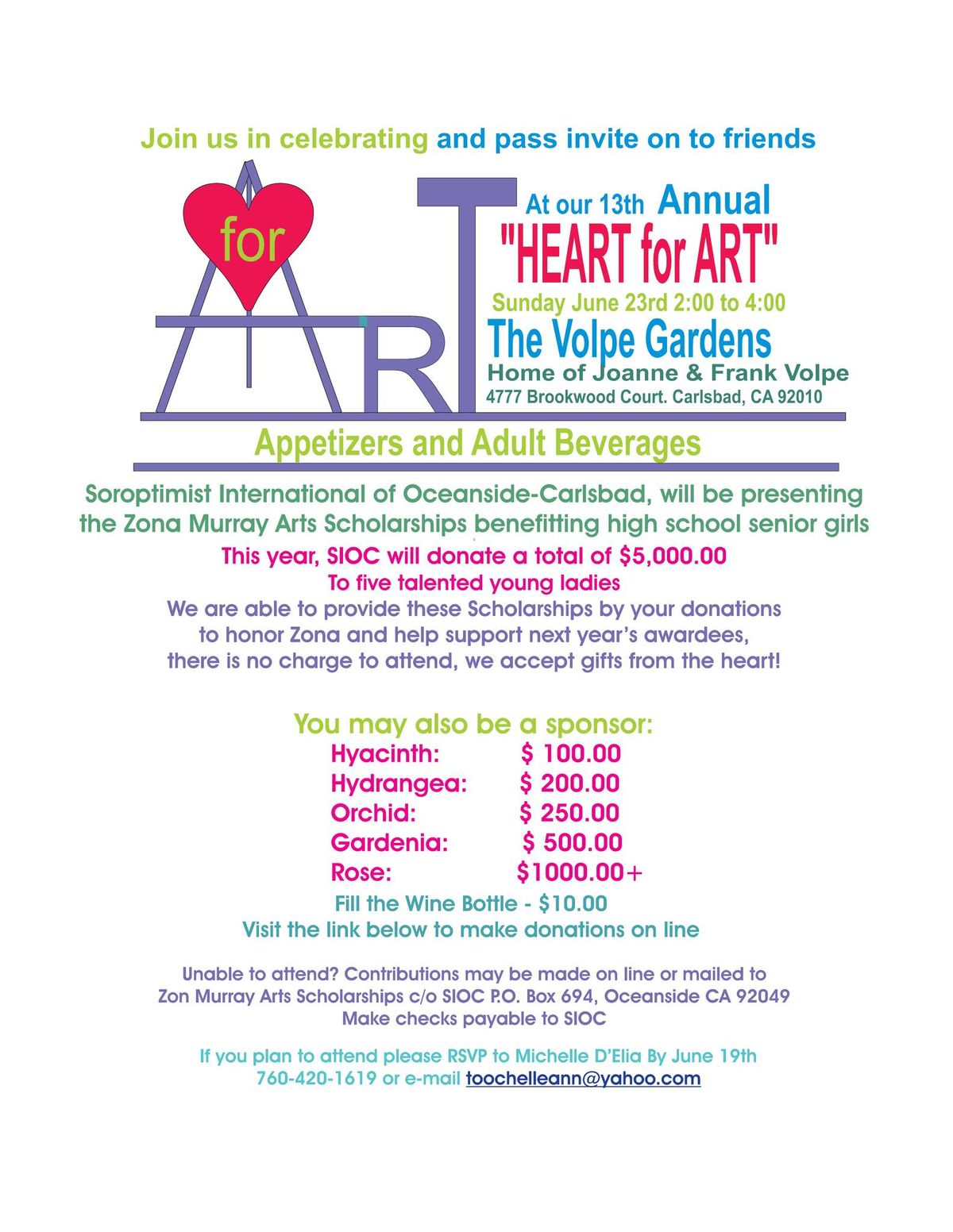 13th Annual HEART for ART