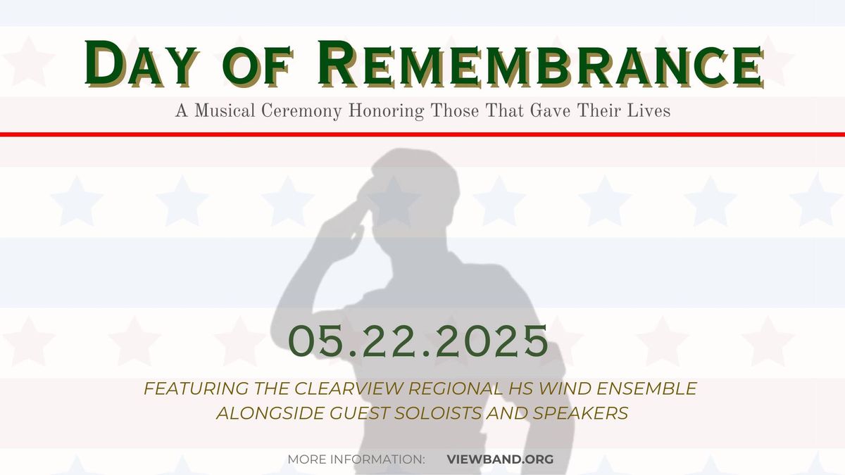 Day of Remembrance  |  Clearview Bands