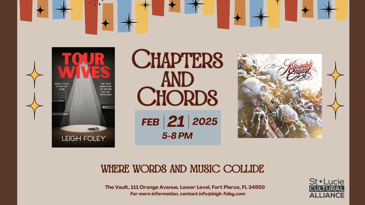 February Art Walk at The Vault Art Gallery: Chapters & Chords