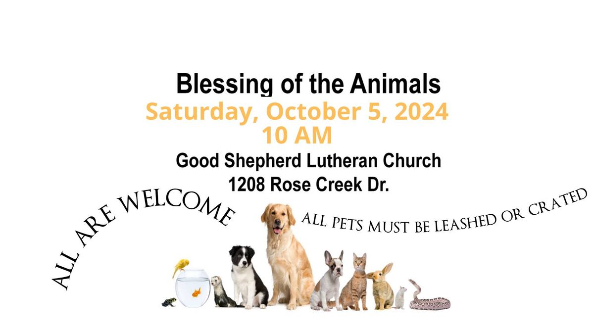 Blessing of the Animals