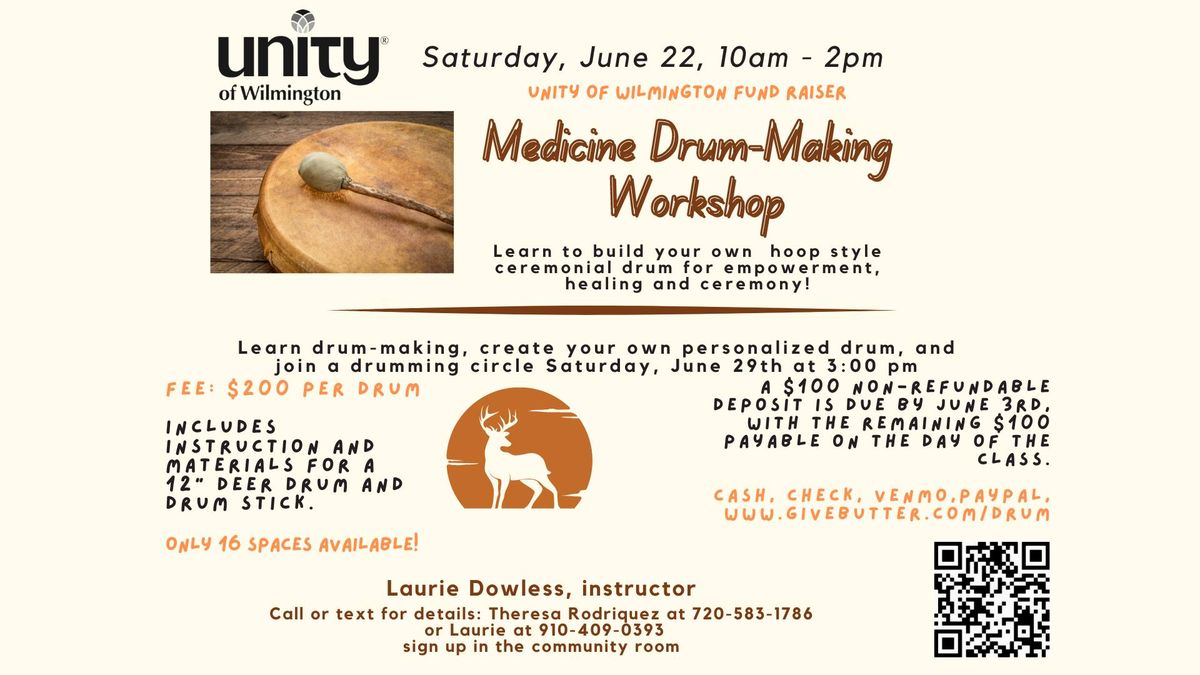 Medicine Drum-Making Workshop