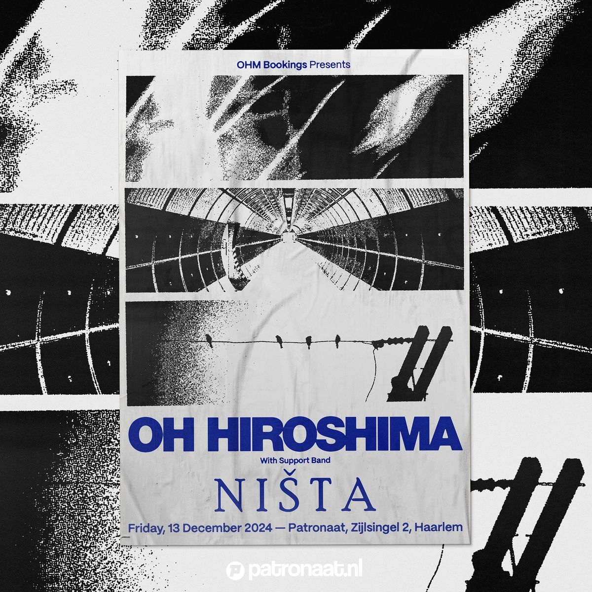 UITVERKOCHT - OHM: Oh Hiroshima + Nista | Patronaat Haarlem 