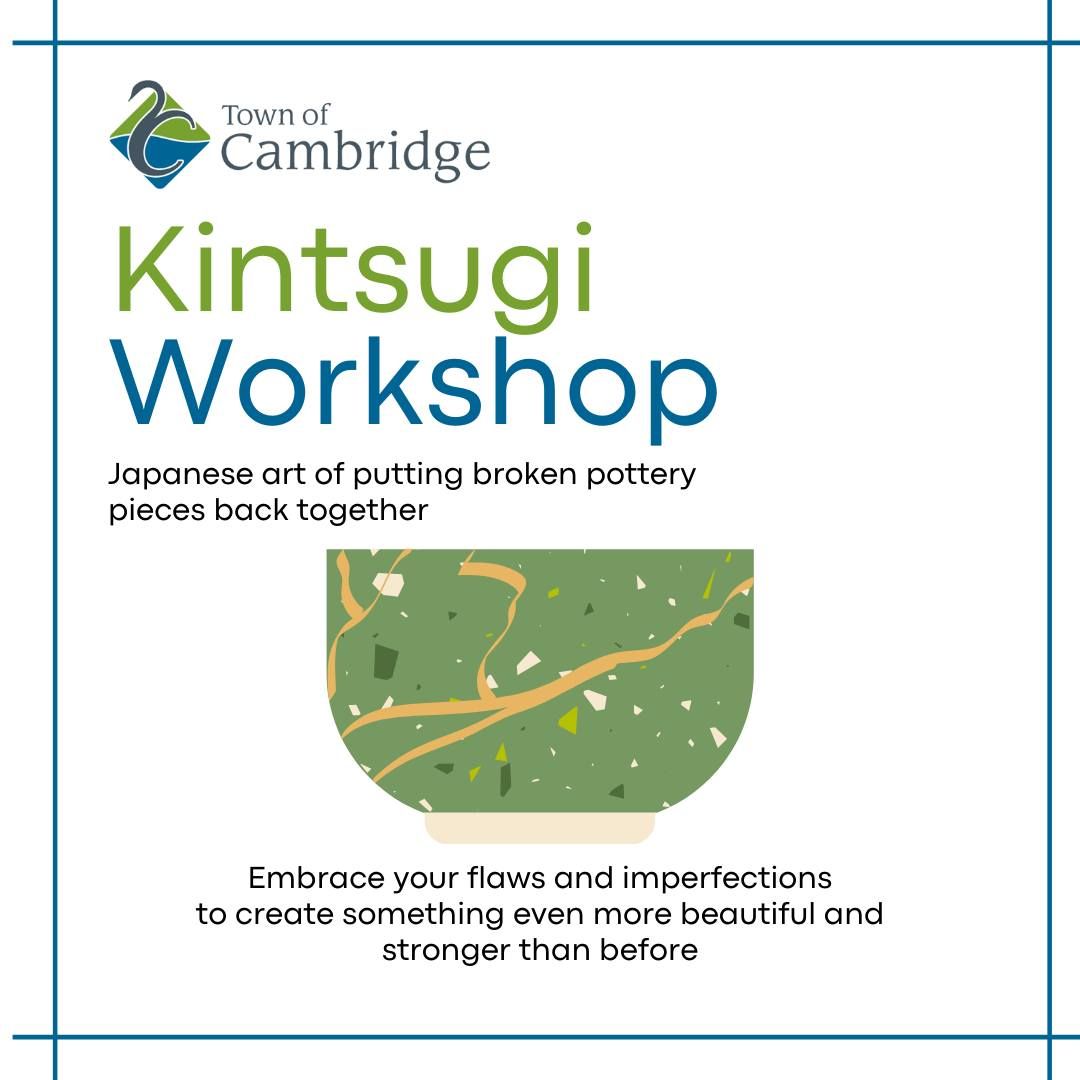 Kintsugi Workshop: The Art of Broken Pieces