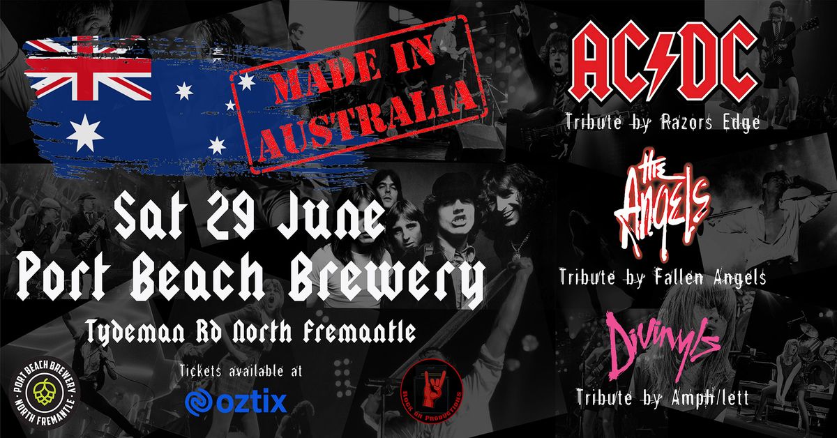 Made in Australia - The AC\/DC, Angels, Divinyls Tribute Show