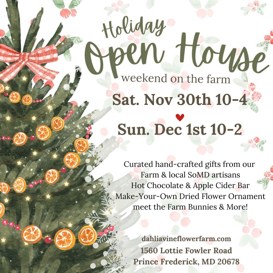 Holiday Open House on The Farm