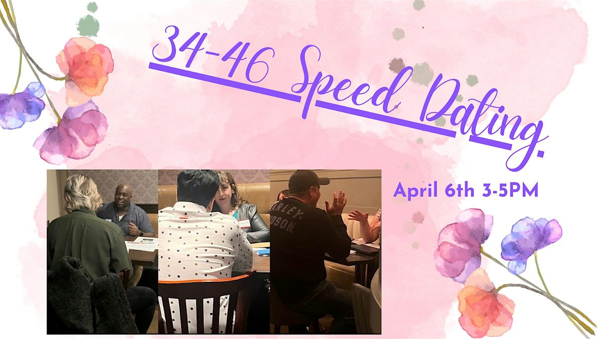 Regina 34-46 Speed Dating!