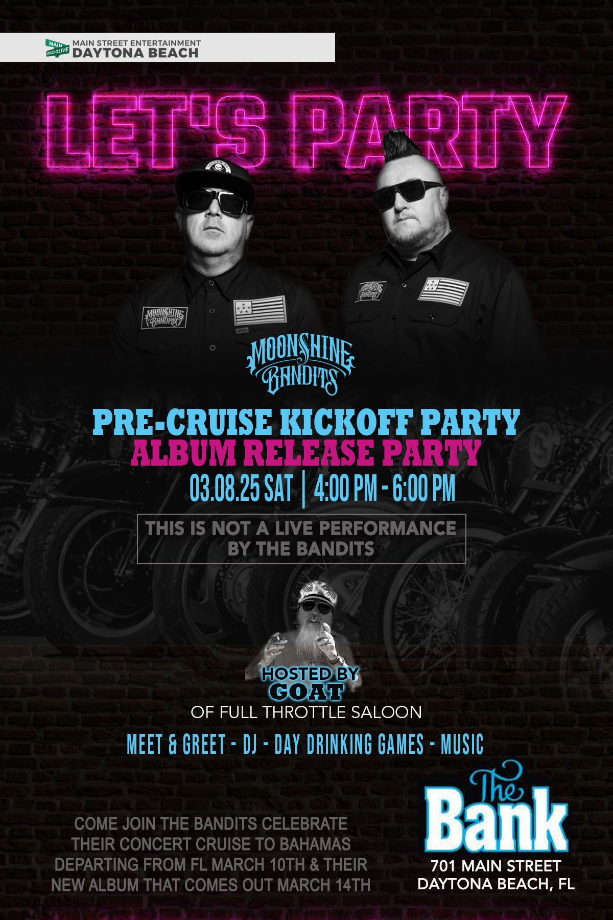 Album & Cruise KICKOFF PARTY