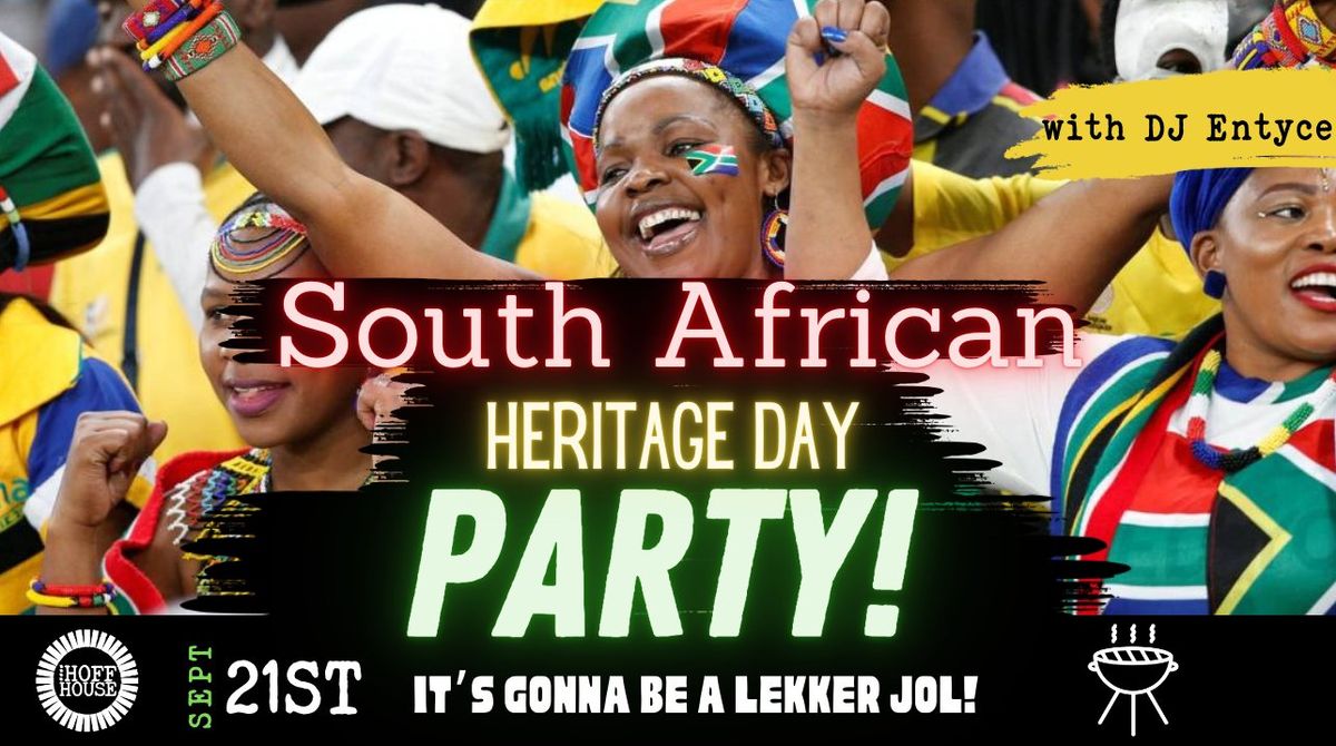 South African Party @ Hoff House | with DJ Entyce