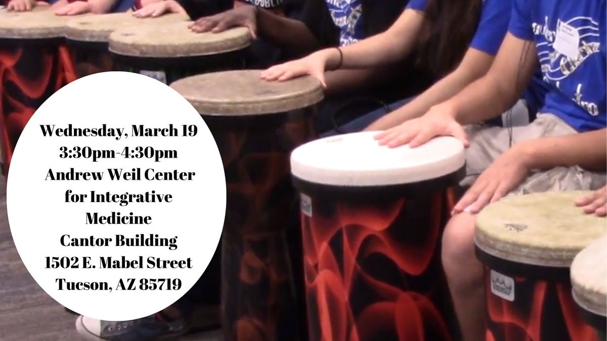 Cancer Support Drum Circle Sponsored by the UofA 