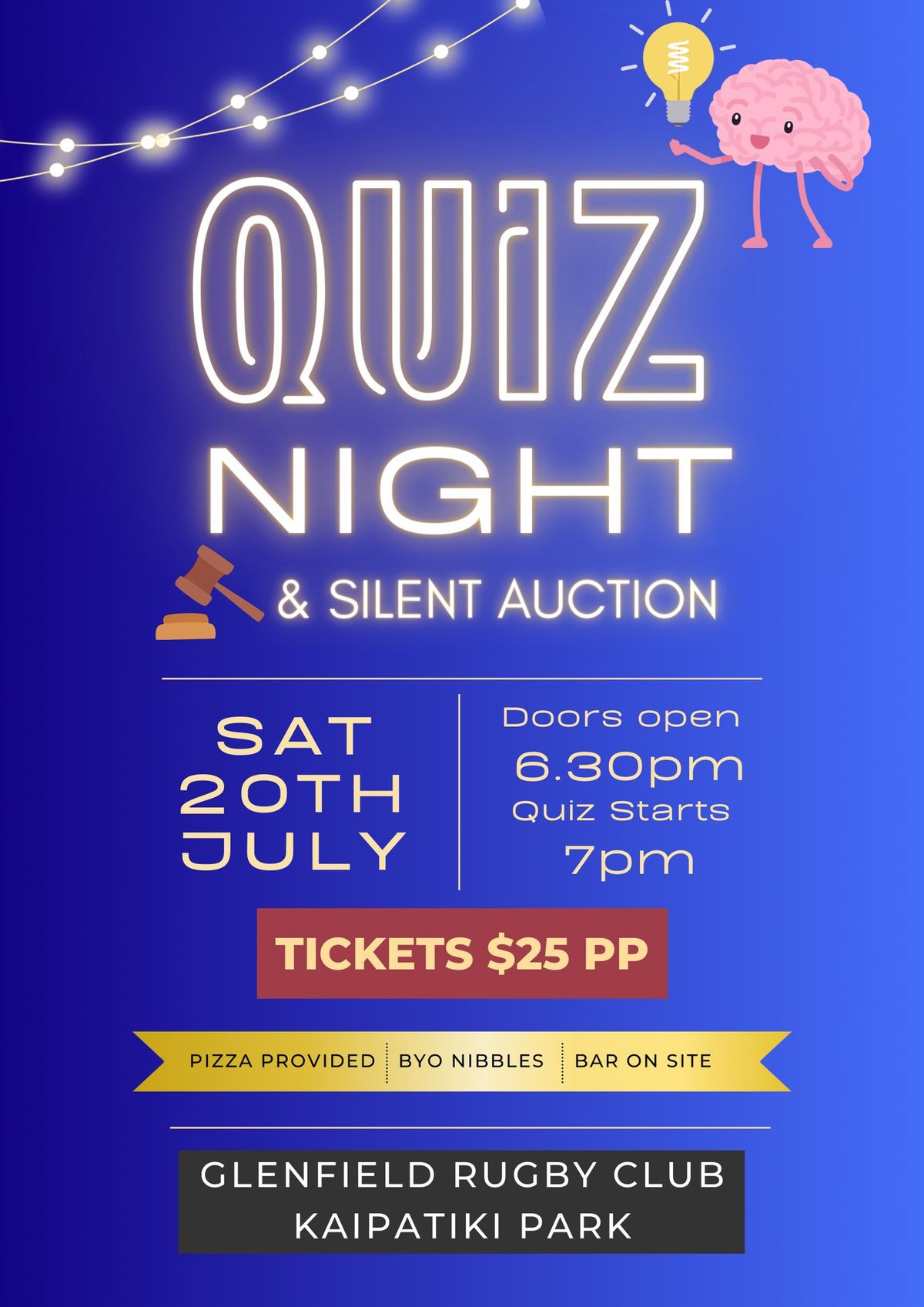 Quiz Night and Silent Auction - Northcote Netball Club