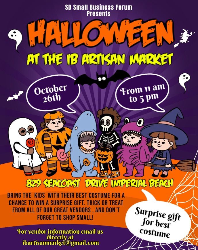 Halloween at the IB Artisan Market 